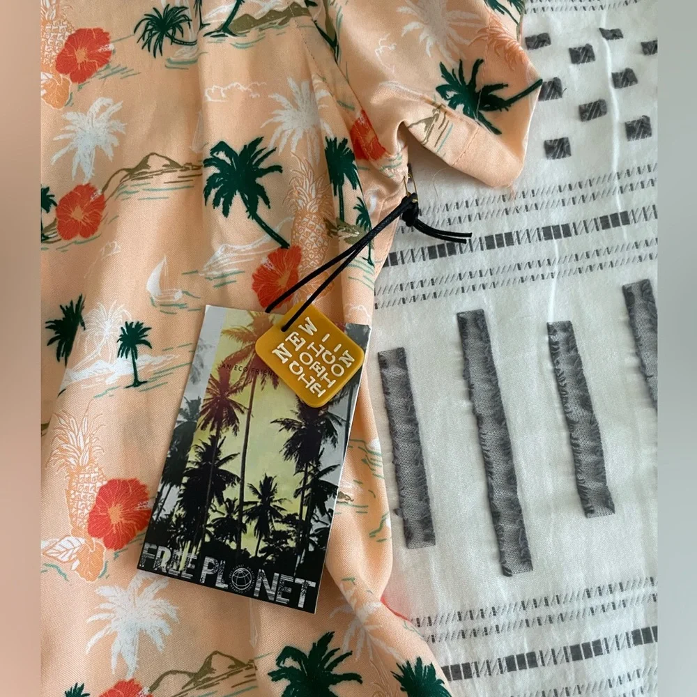 Free Planet Button Up Shirt - Picture 4 of 6